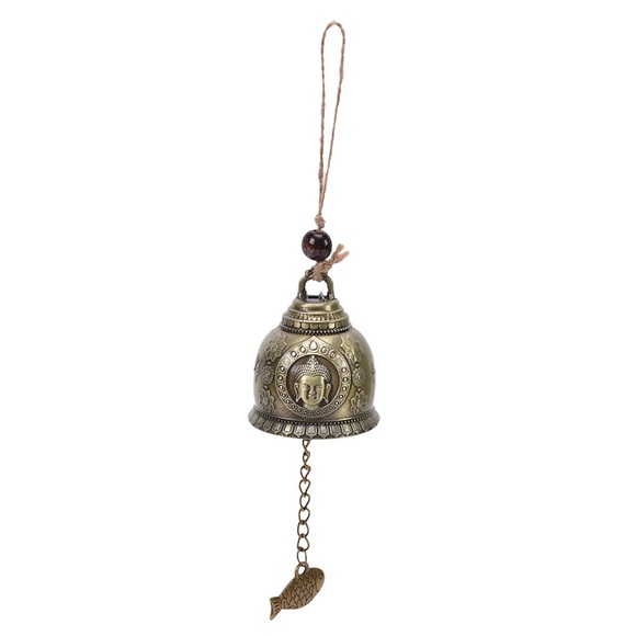 Bronze good LUCK Feng shui Buddha bell - Picture 8 of 10